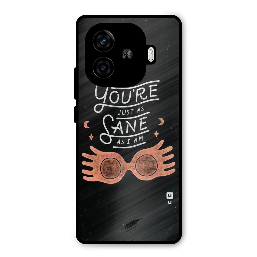 Sane As I Metal Back Case for iQOO Neo 10R