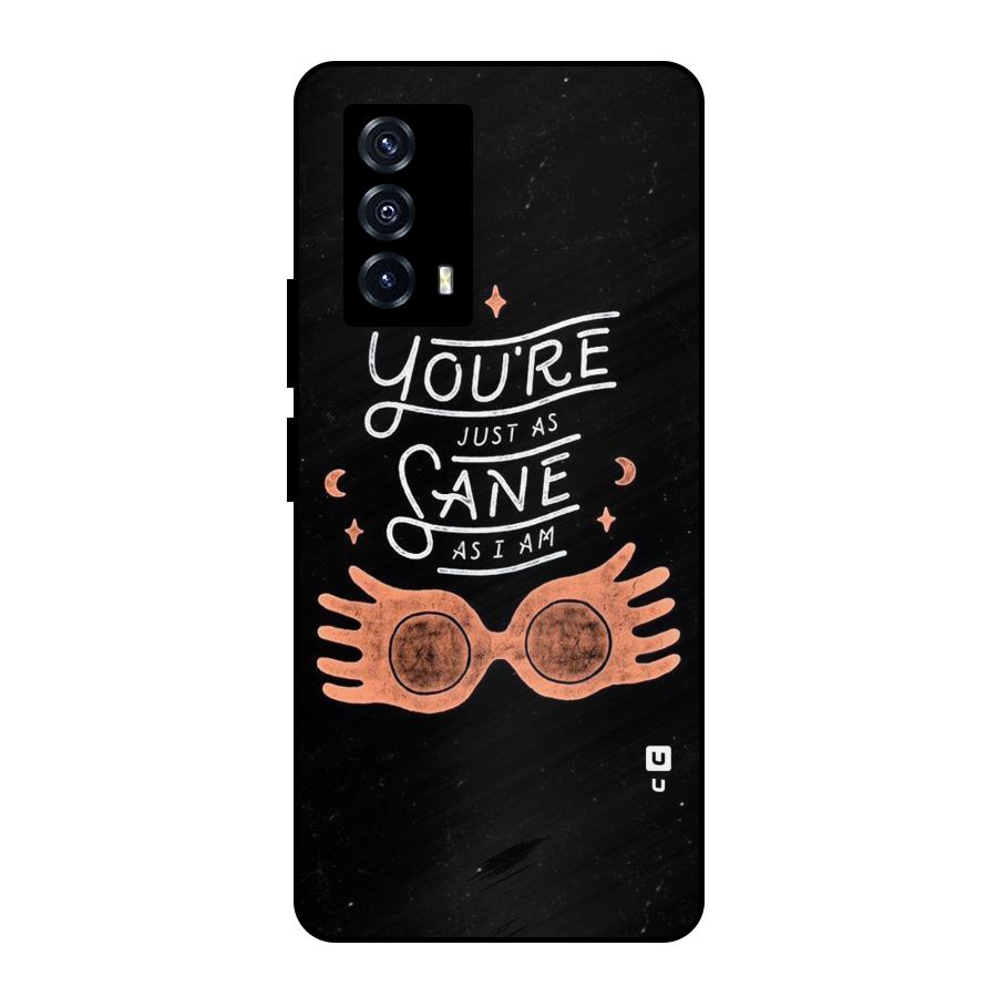 Sane As I Metal Back Case for iQOO Z5