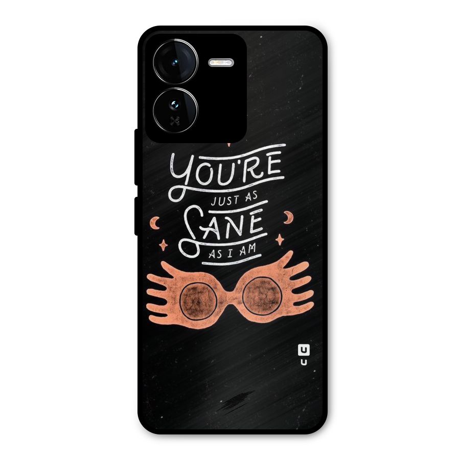 Sane As I Metal Back Case for iQOO Z9