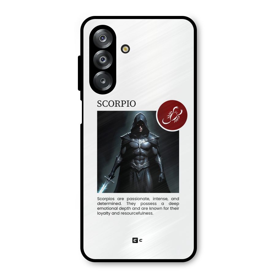 Sane Scorpio Metal Back Case for Galaxy A26