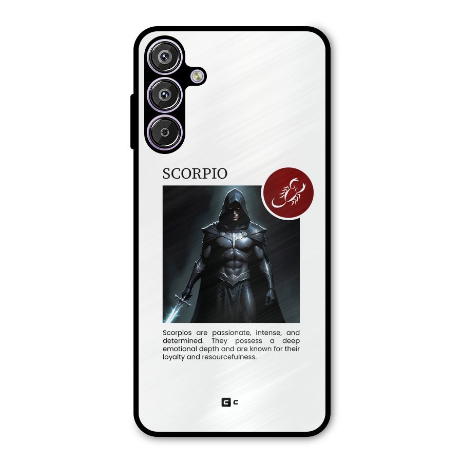 Sane Scorpio Metal Back Case for Galaxy F15