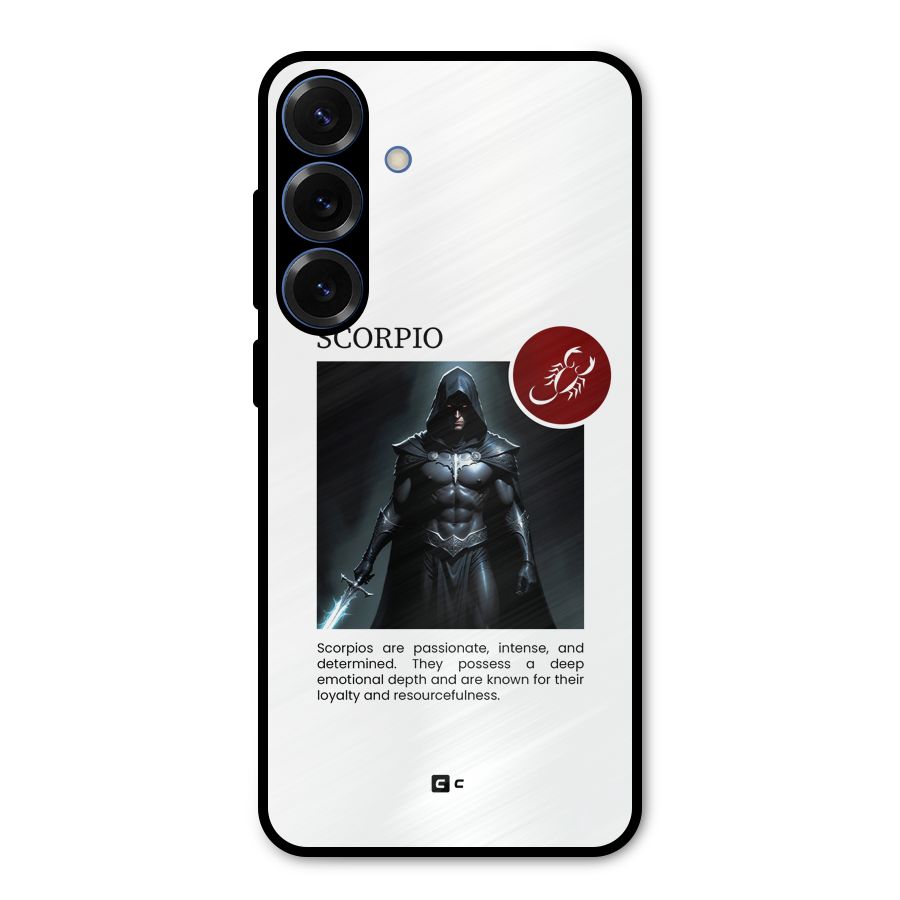 Sane Scorpio Metal Back Case for Galaxy S25 Plus