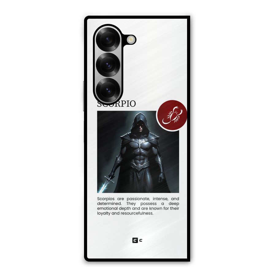 Sane Scorpio Metal Back Case for Galaxy Z Fold6