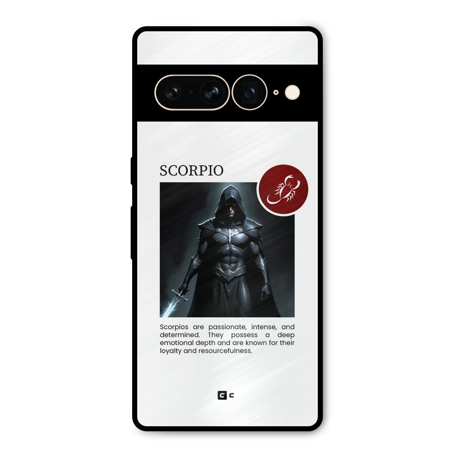 Sane Scorpio Metal Back Case for Google Pixel 7 Pro