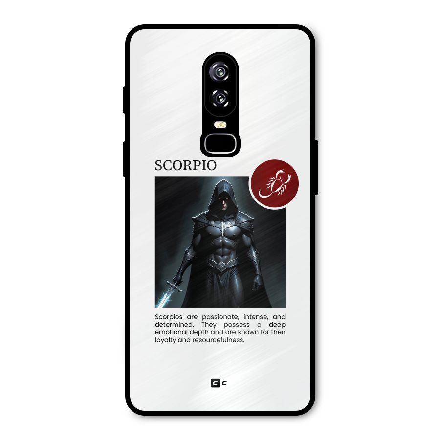 Sane Scorpio Metal Back Case for OnePlus 6