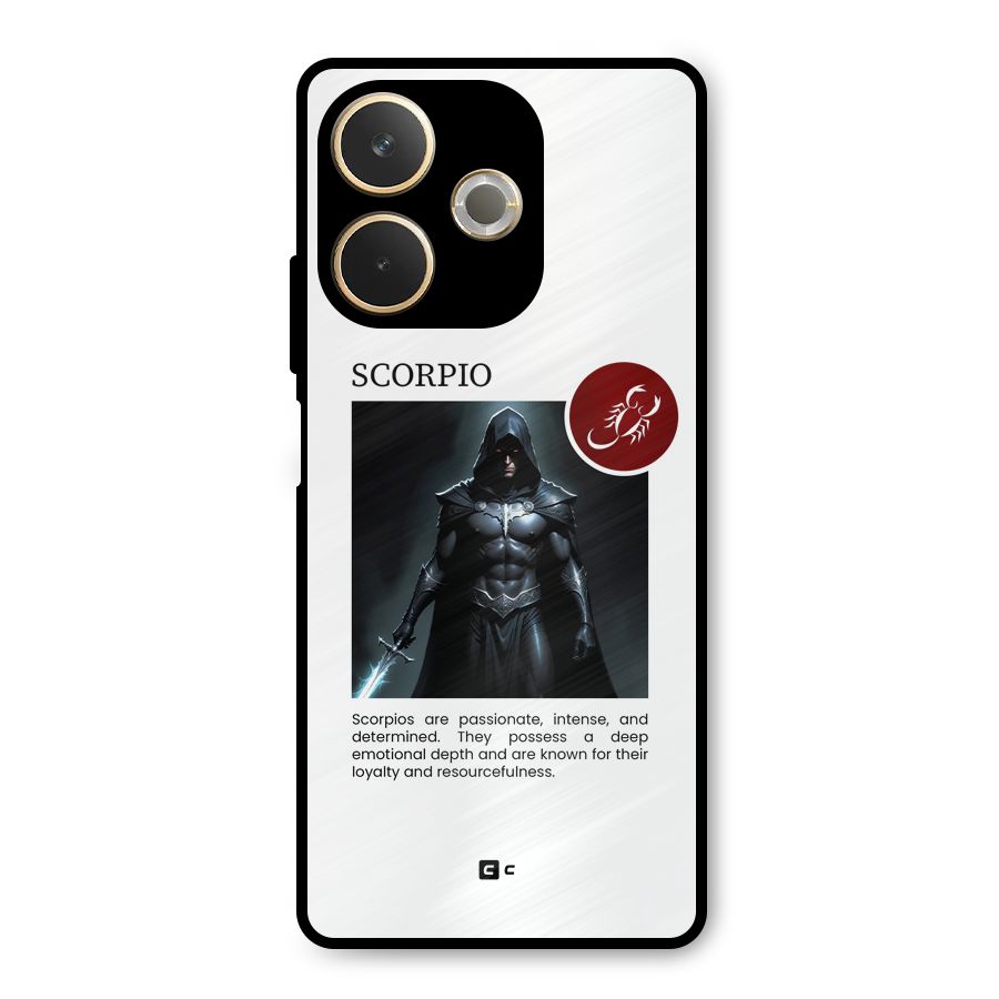 Sane Scorpio Metal Back Case for Oppo A5 Pro