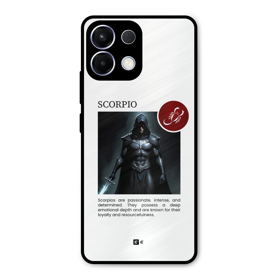 Sane Scorpio Metal Back Case for Oppo K13
