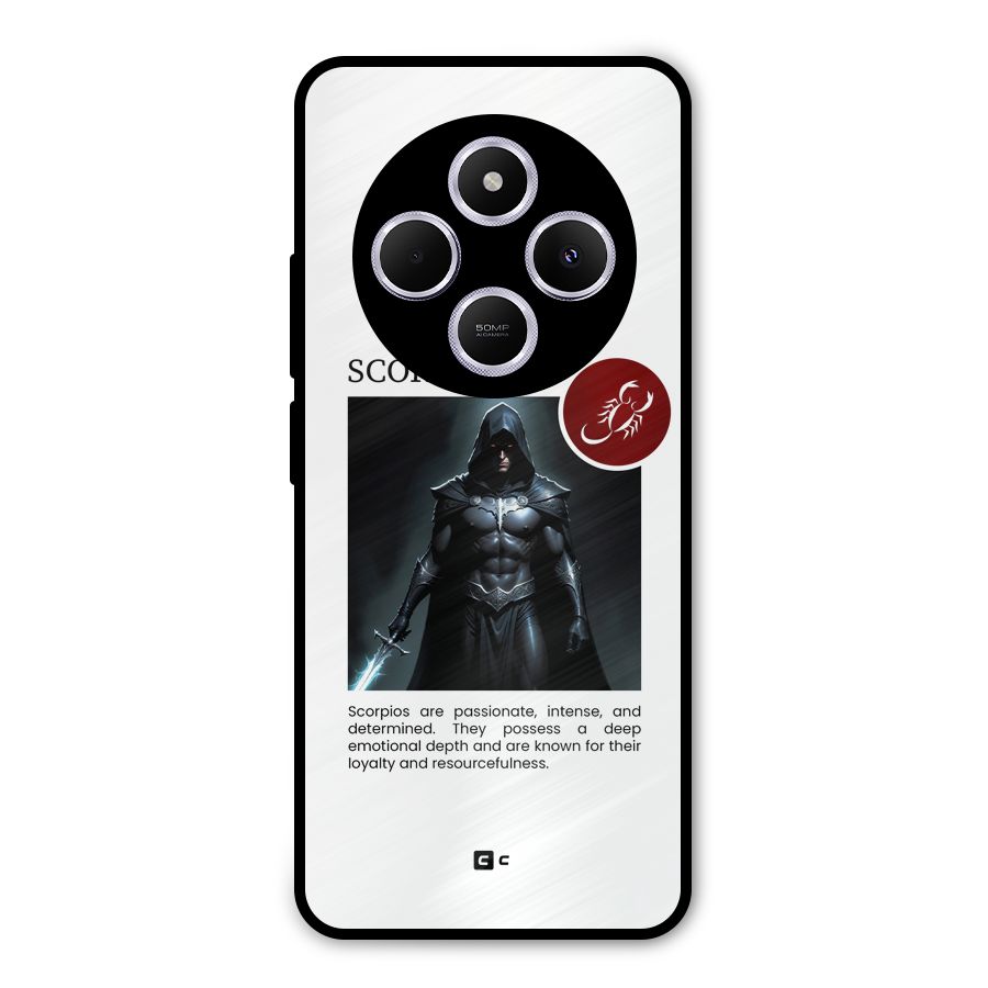 Sane Scorpio Metal Back Case for Poco C75 5G