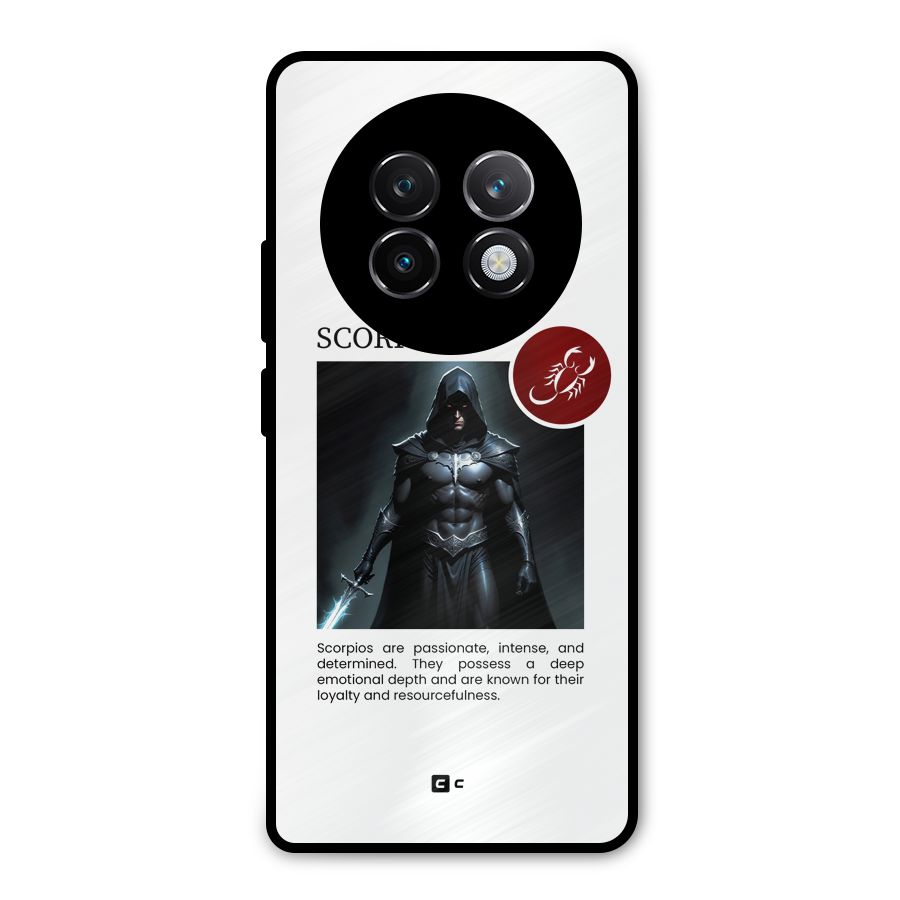 Sane Scorpio Metal Back Case for Realme 13 Plus