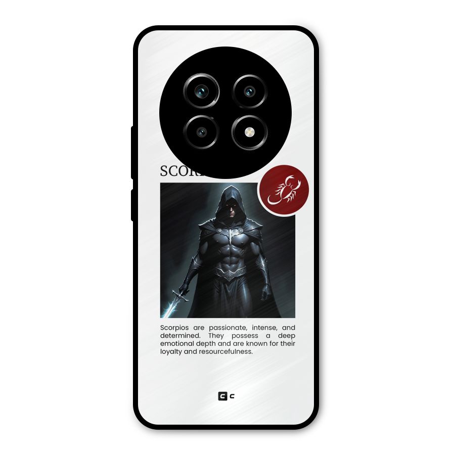 Sane Scorpio Metal Back Case for Realme 13 Pro