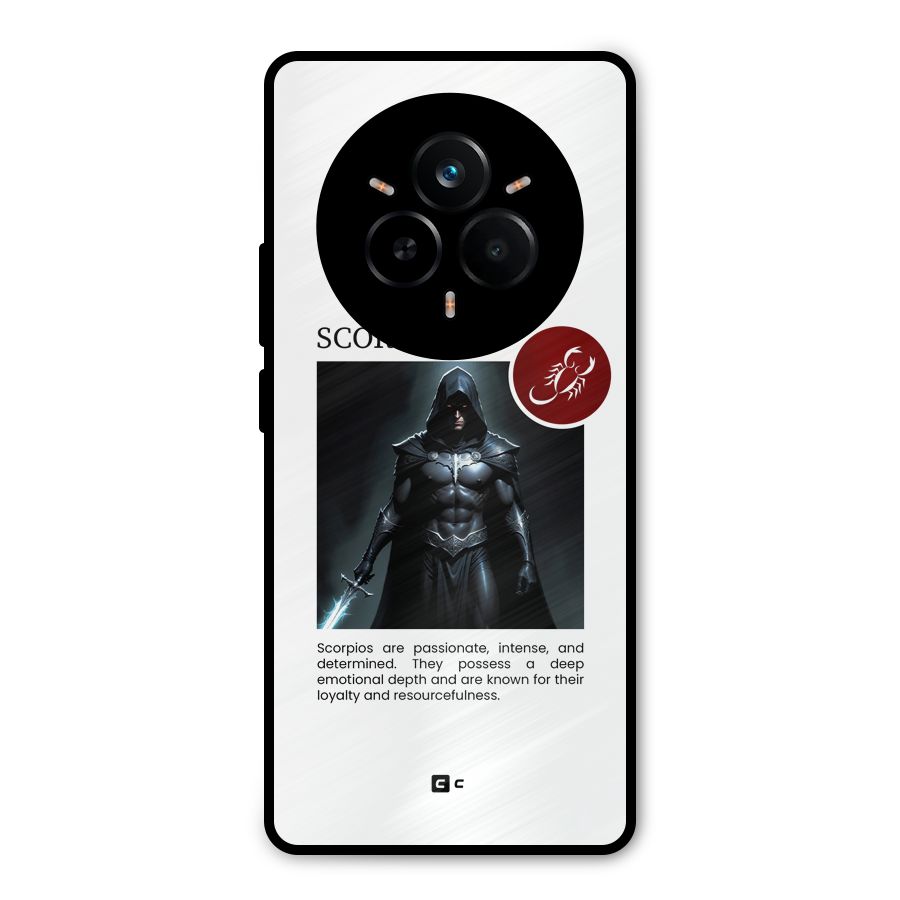 Sane Scorpio Metal Back Case for Realme 14 Pro Plus