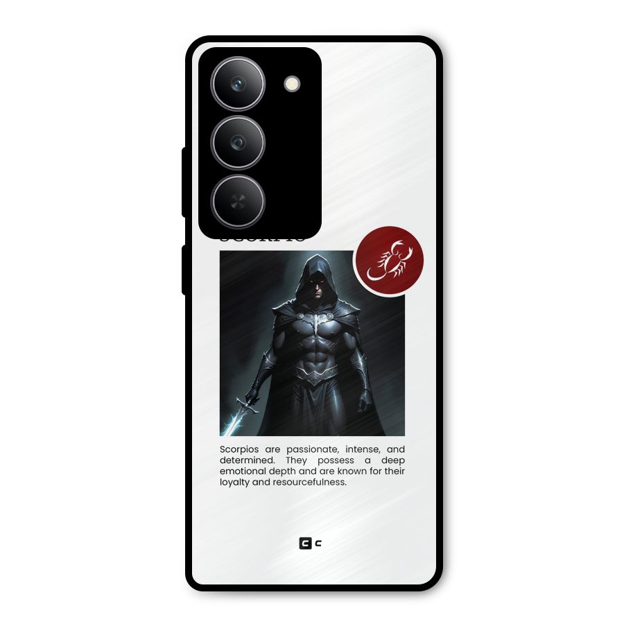 Sane Scorpio Metal Back Case for Realme 14x