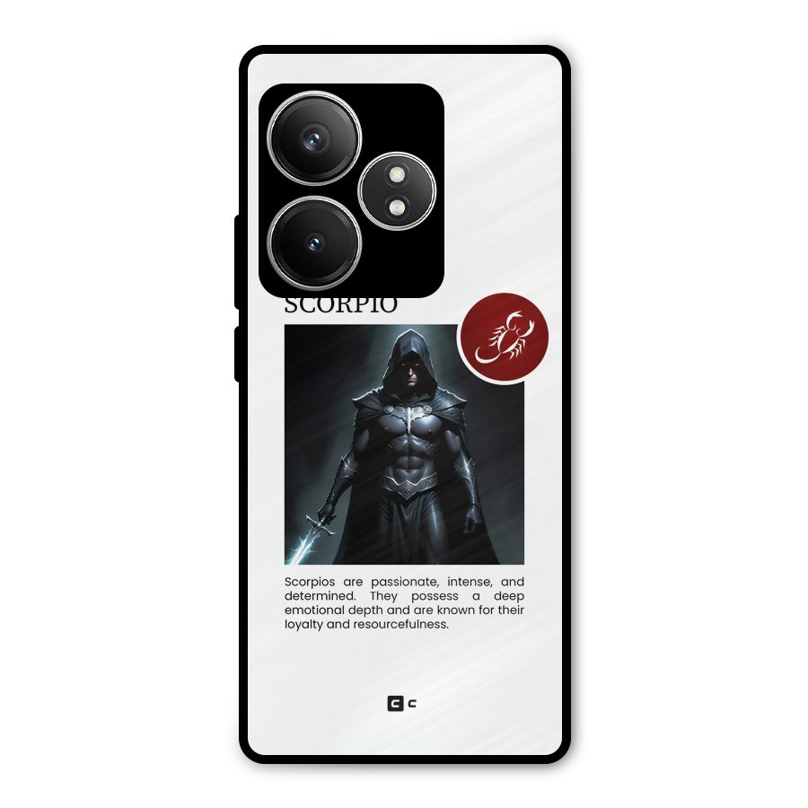 Sane Scorpio Metal Back Case for Realme GT 6T