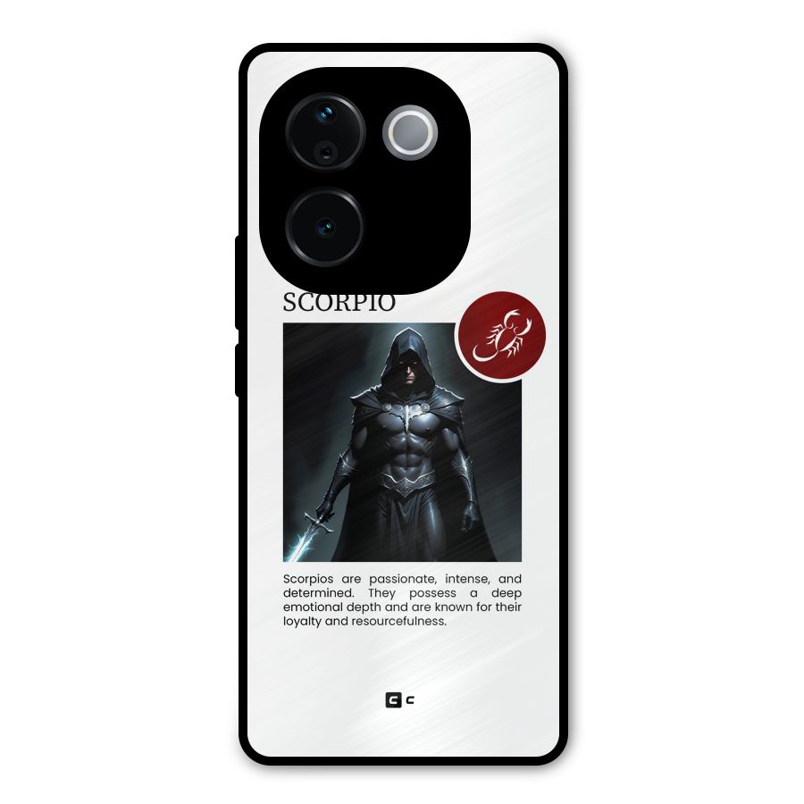 Sane Scorpio Metal Back Case for Vivo T3 Pro