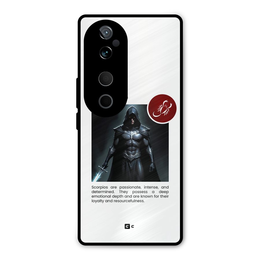 Sane Scorpio Metal Back Case for Vivo T3 Ultra