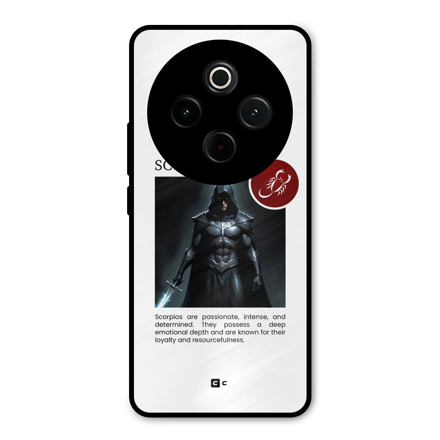 Sane Scorpio Metal Back Case for Vivo T4