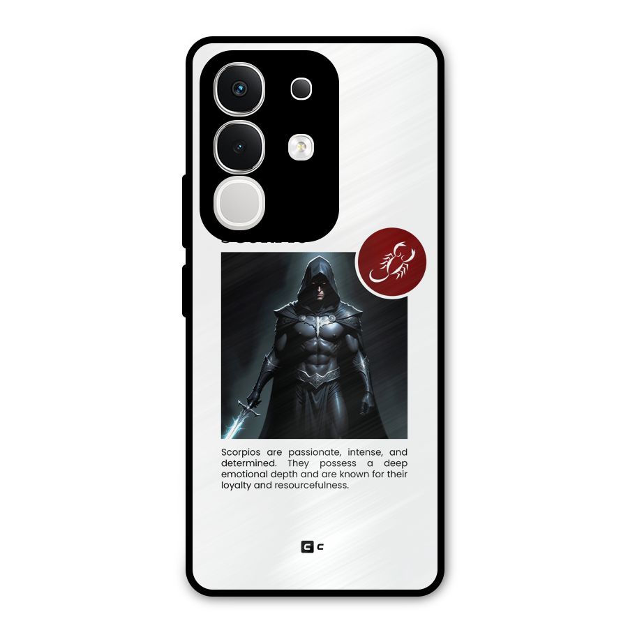 Sane Scorpio Metal Back Case for Vivo T4x