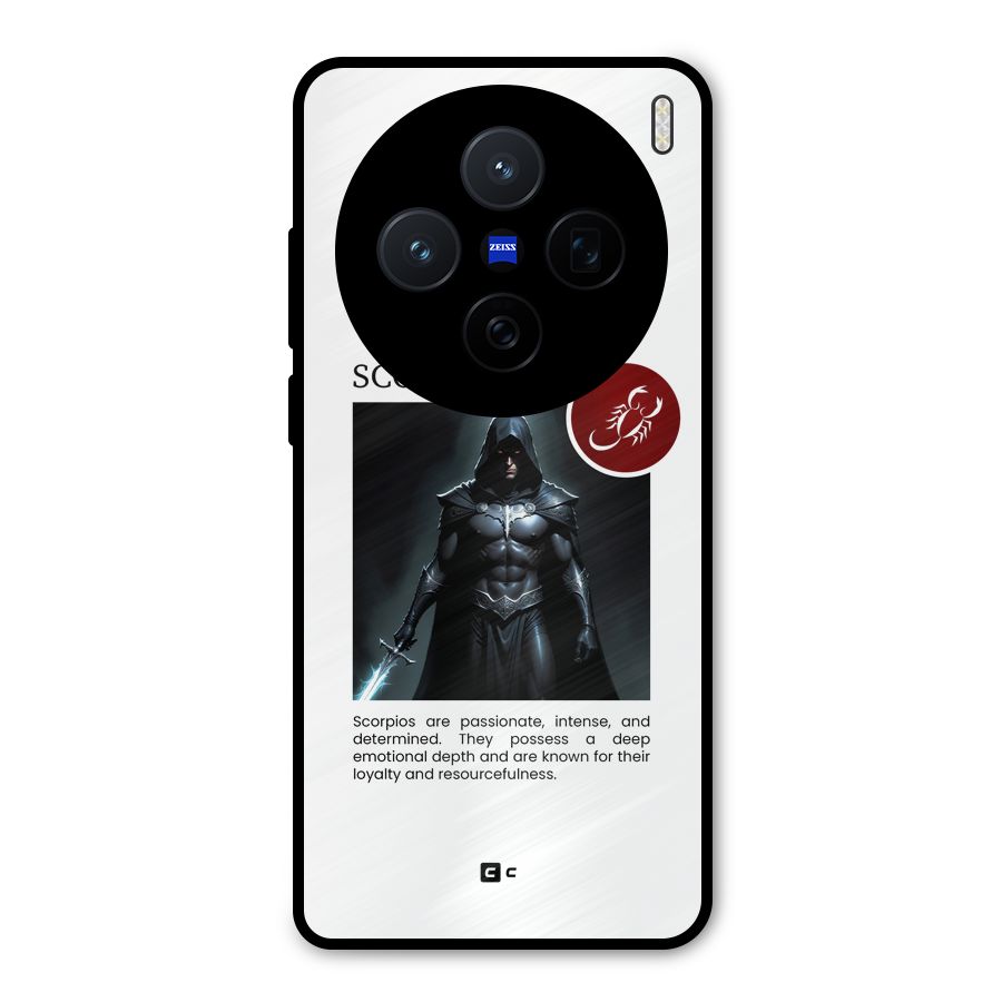 Sane Scorpio Metal Back Case for Vivo X200