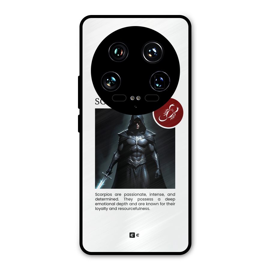 Sane Scorpio Metal Back Case for Xiaomi 14 Ultra