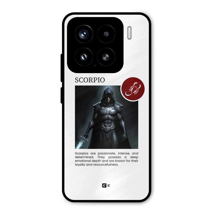 Sane Scorpio Metal Back Case for Xiaomi 15