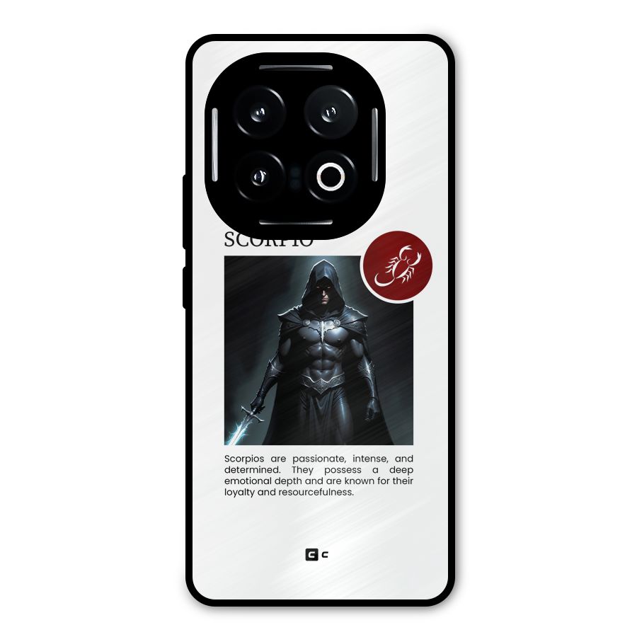 Sane Scorpio Metal Back Case for iQOO 13