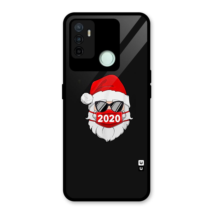 Santa 2020 Glass Back Case for Oppo A53