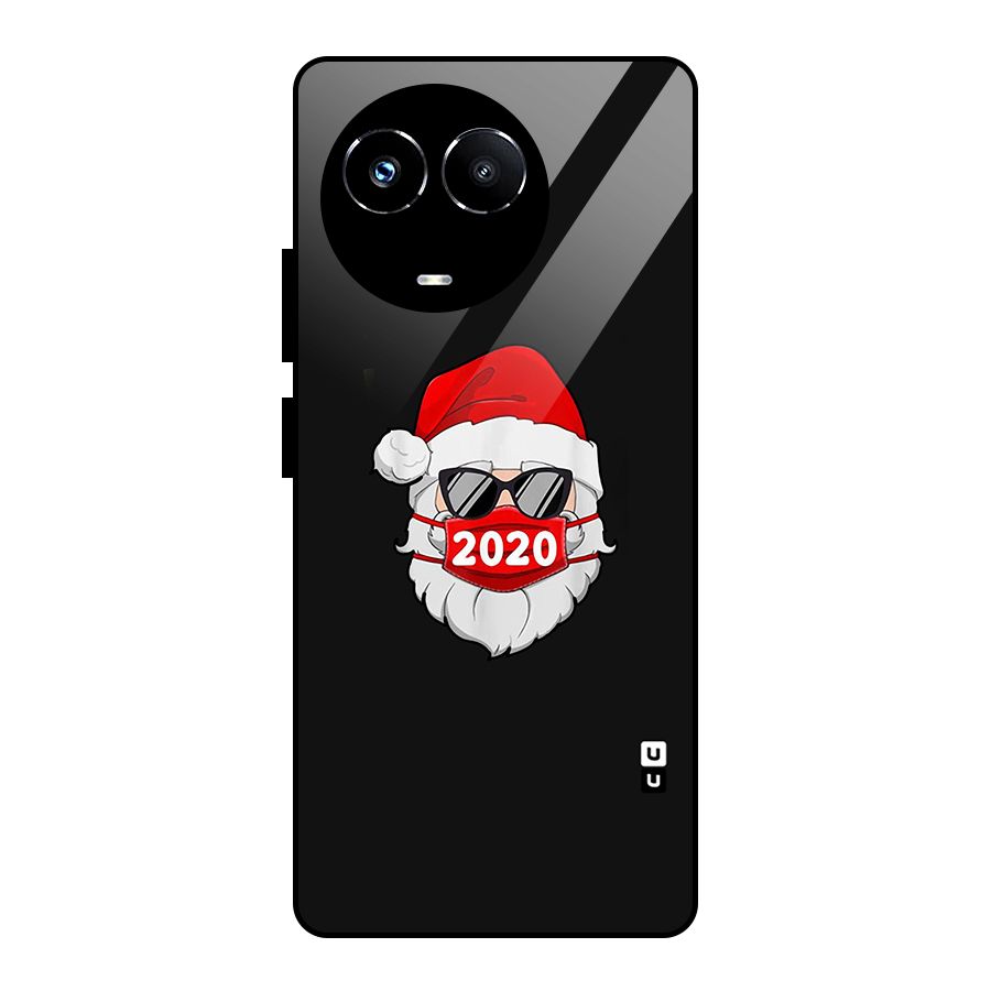 Santa 2020 Glass Back Case for Realme 11X