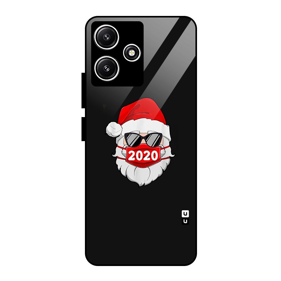 Santa 2020 Glass Back Case for Redmi 12 5G