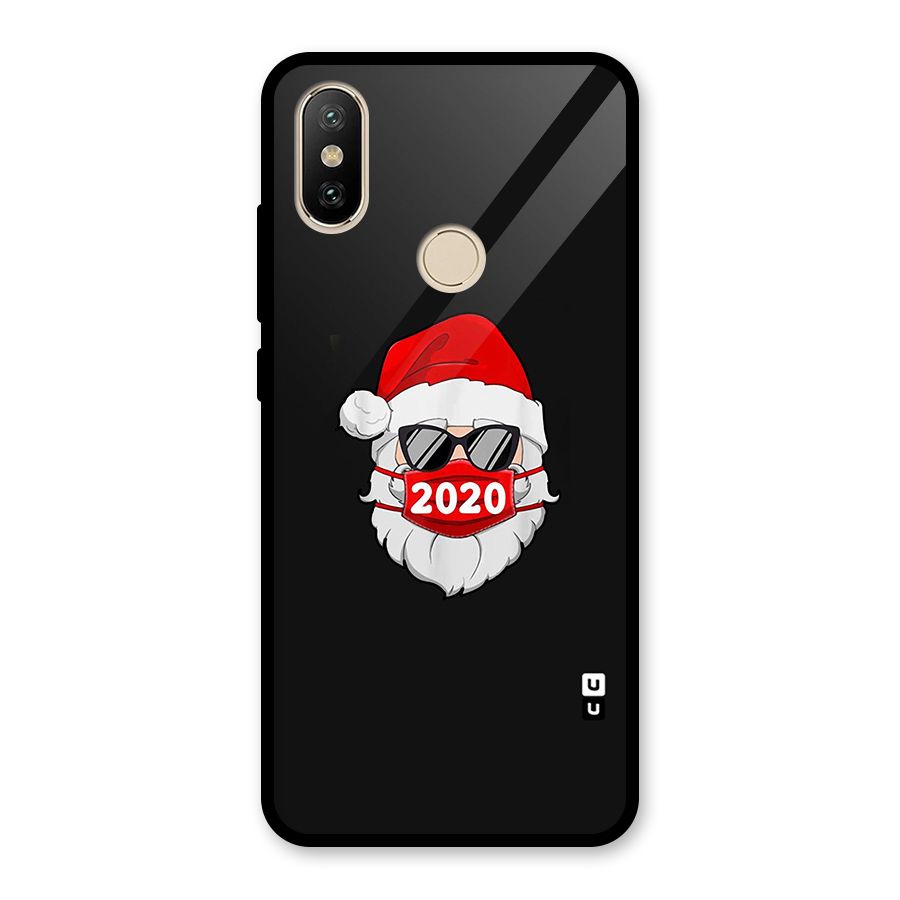 Santa 2020 Glass Back Case for Redmi A2