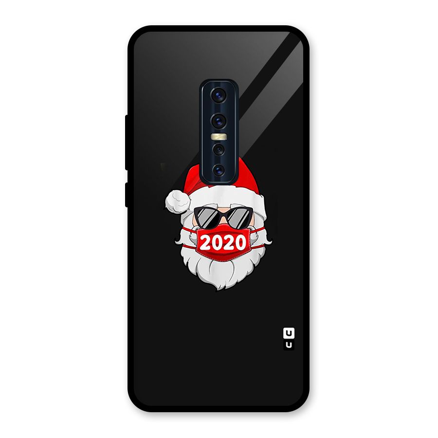 Santa 2020 Glass Back Case for Vivo V17 Pro