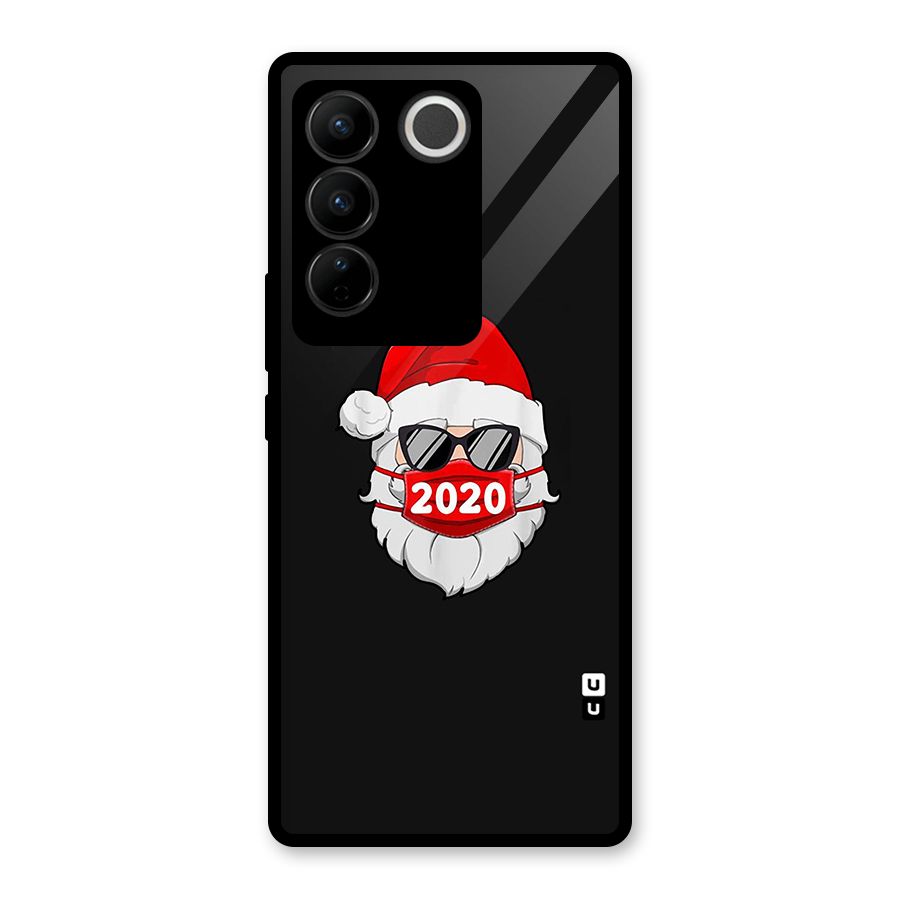Santa 2020 Glass Back Case for Vivo V27