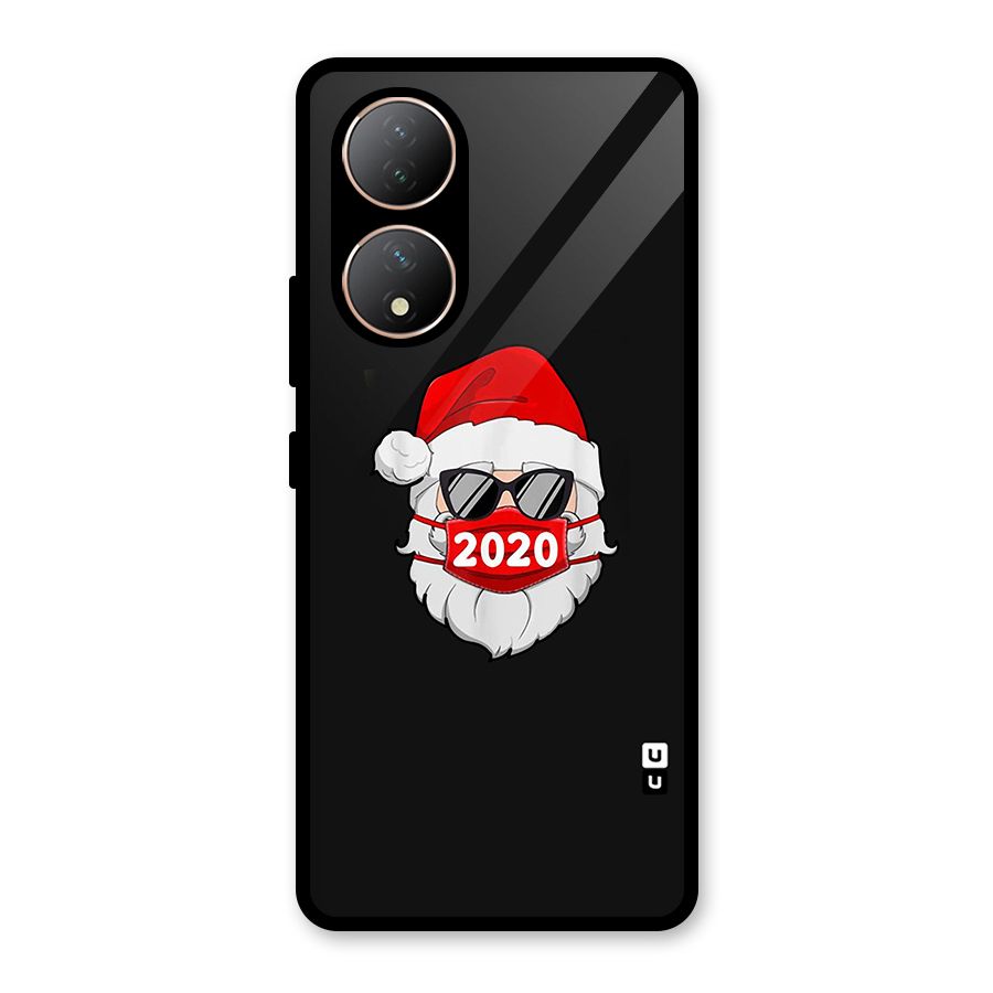 Santa 2020 Glass Back Case for Vivo Y100