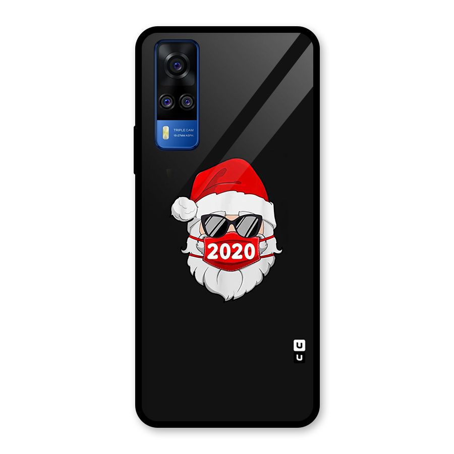 Santa 2020 Glass Back Case for Vivo Y31