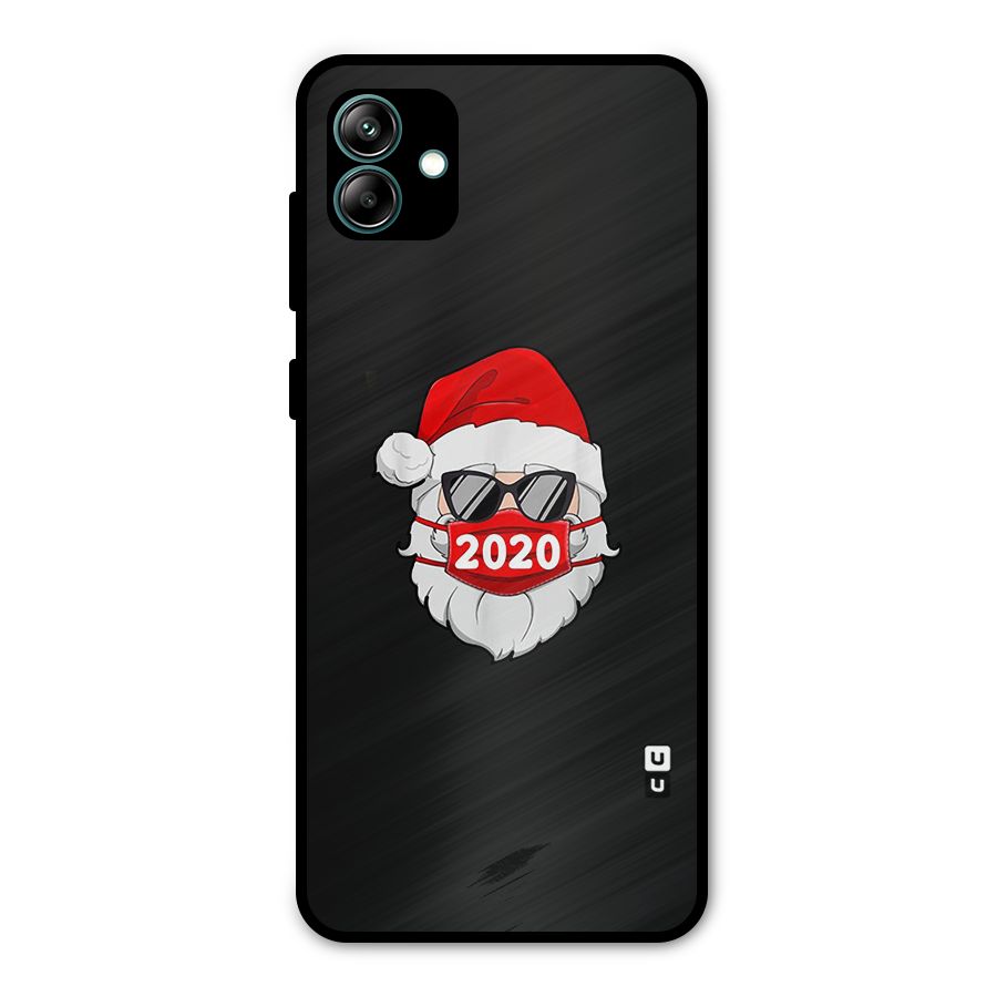 Santa 2020 Metal Back Case for Galaxy A04