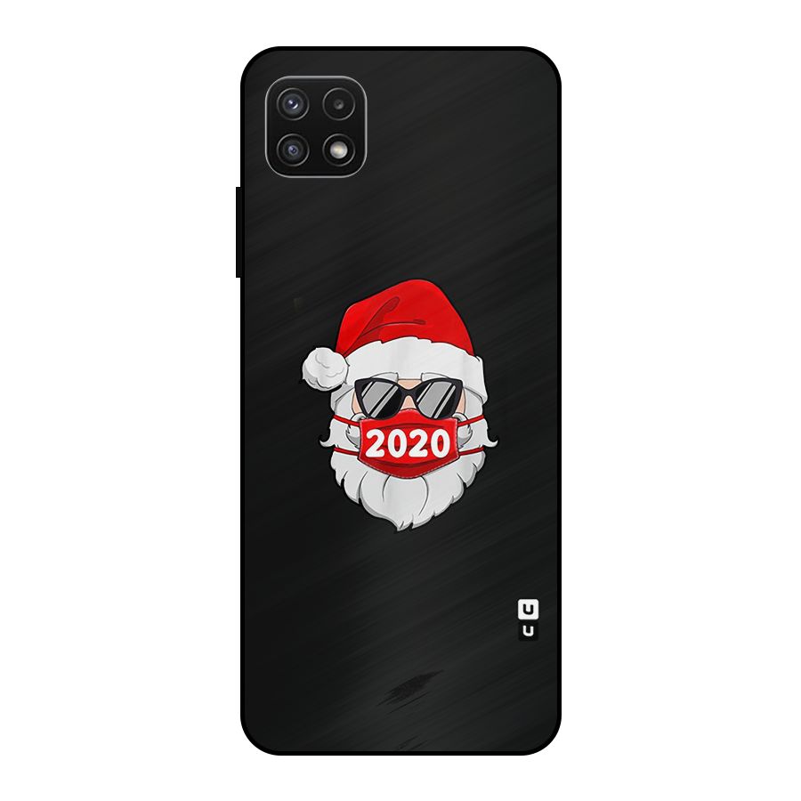 Santa 2020 Metal Back Case for Galaxy A22 5G