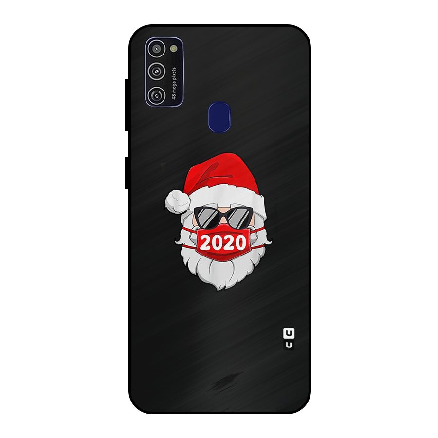 Santa 2020 Metal Back Case for Galaxy M30s