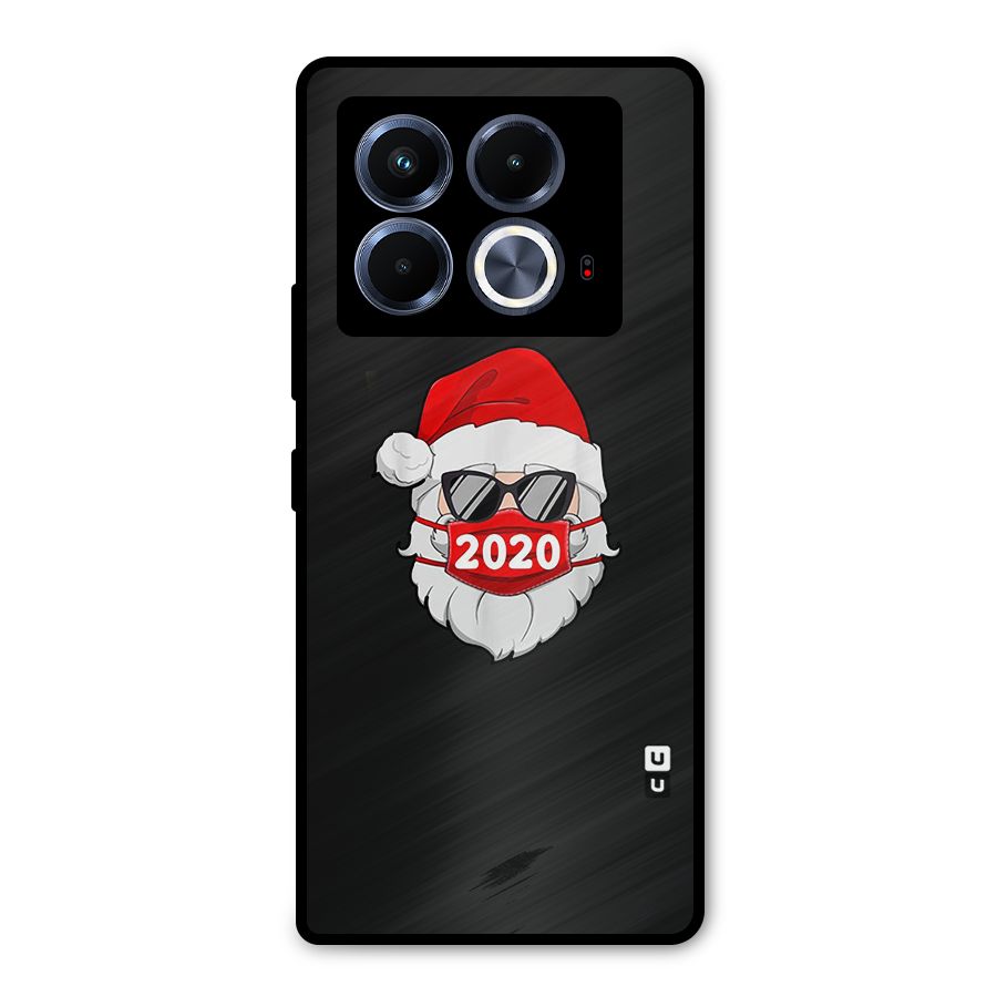 Santa 2020 Metal Back Case for Infinix Note 40 5G