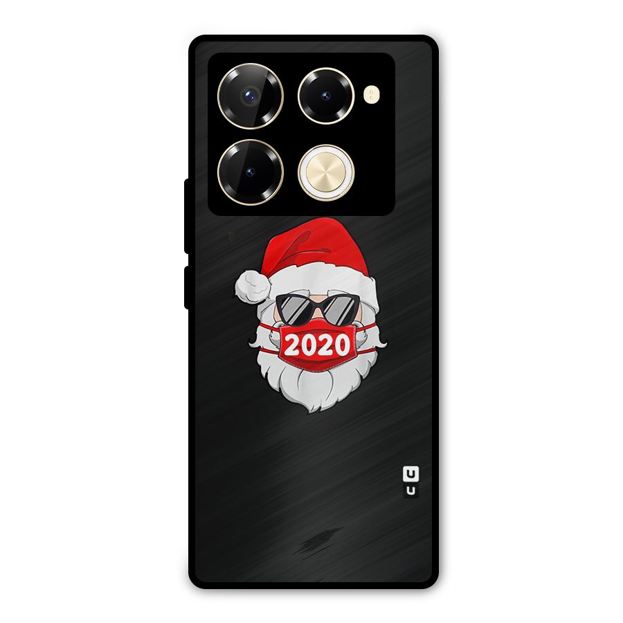 Santa 2020 Metal Back Case for Infinix Note 40 Pro Plus