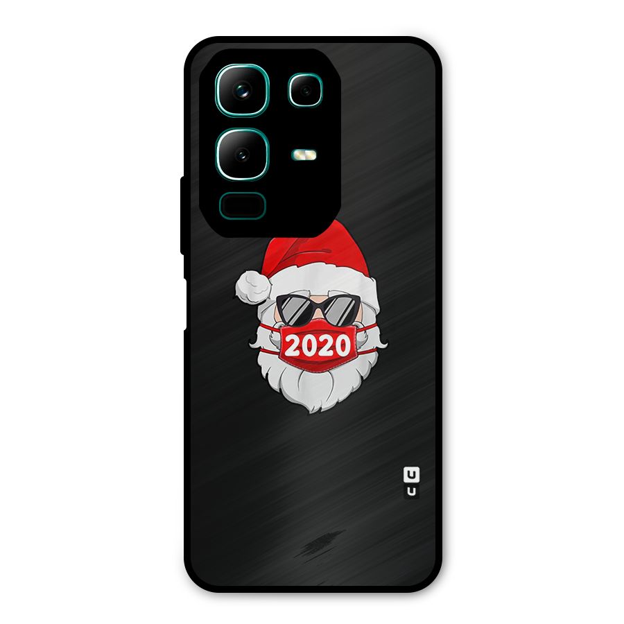 Santa 2020 Metal Back Case for Infinix Note 50x