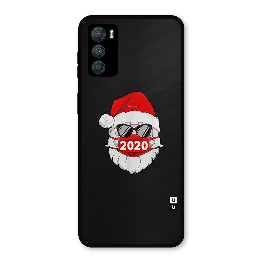 Santa 2020 Metal Back Case for Moto G42