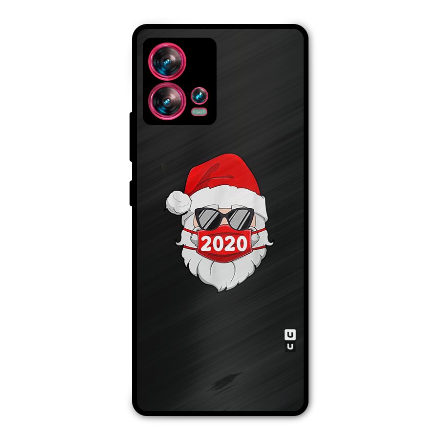 Santa 2020 Metal Back Case for Motorola Edge 30 Fusion