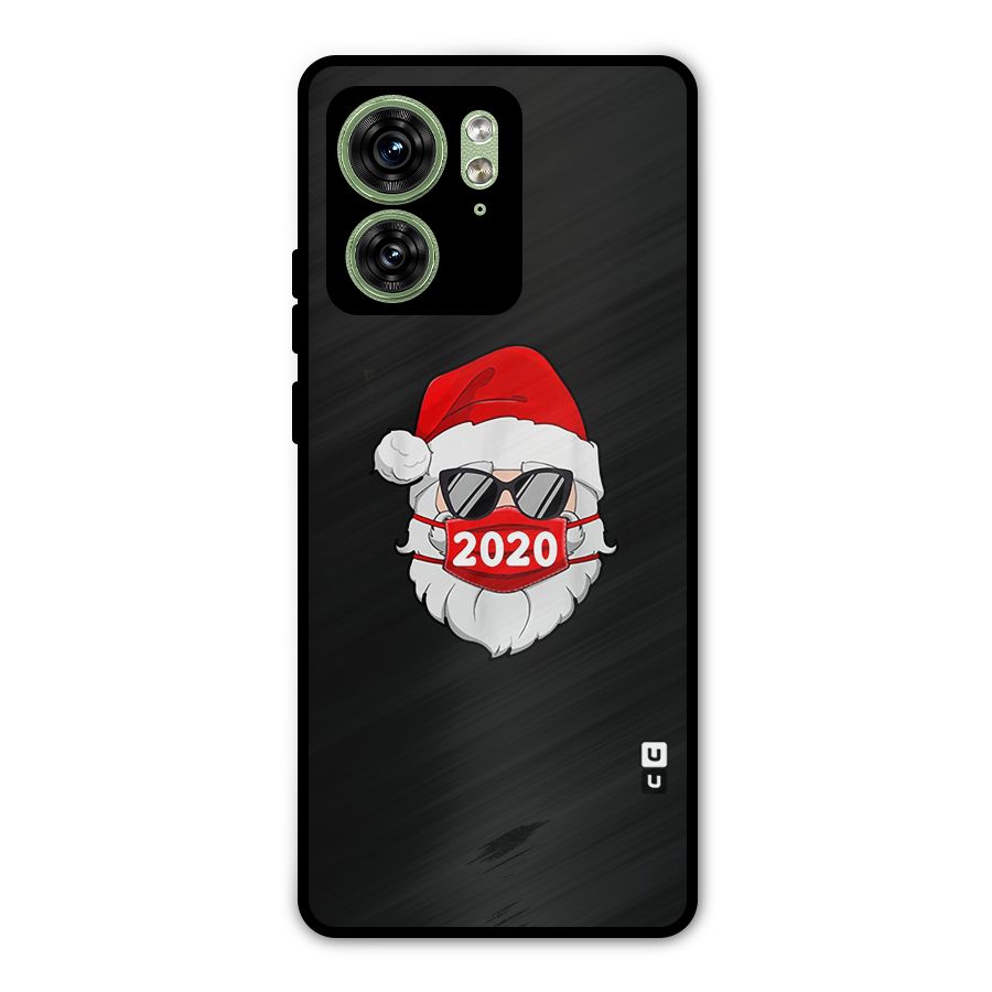 Santa 2020 Metal Back Case for Motorola Edge 40 5G