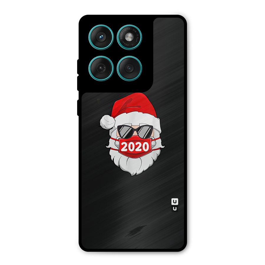 Santa 2020 Metal Back Case for Motorola Edge 60