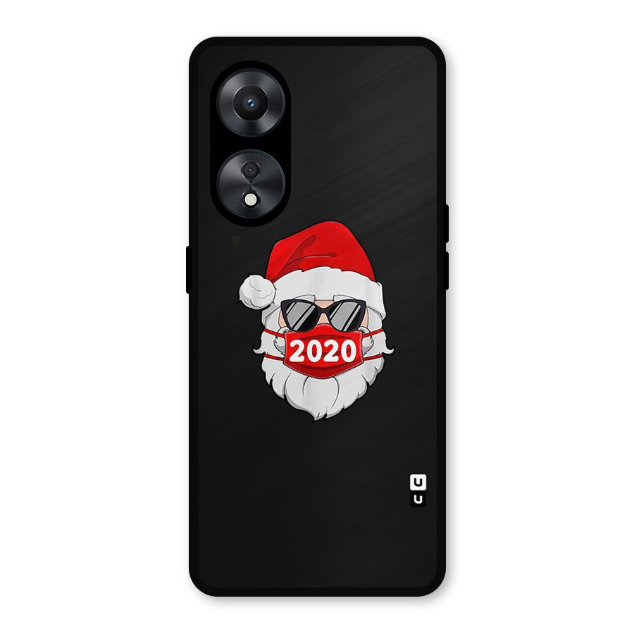 Santa 2020 Metal Back Case for Oppo A78