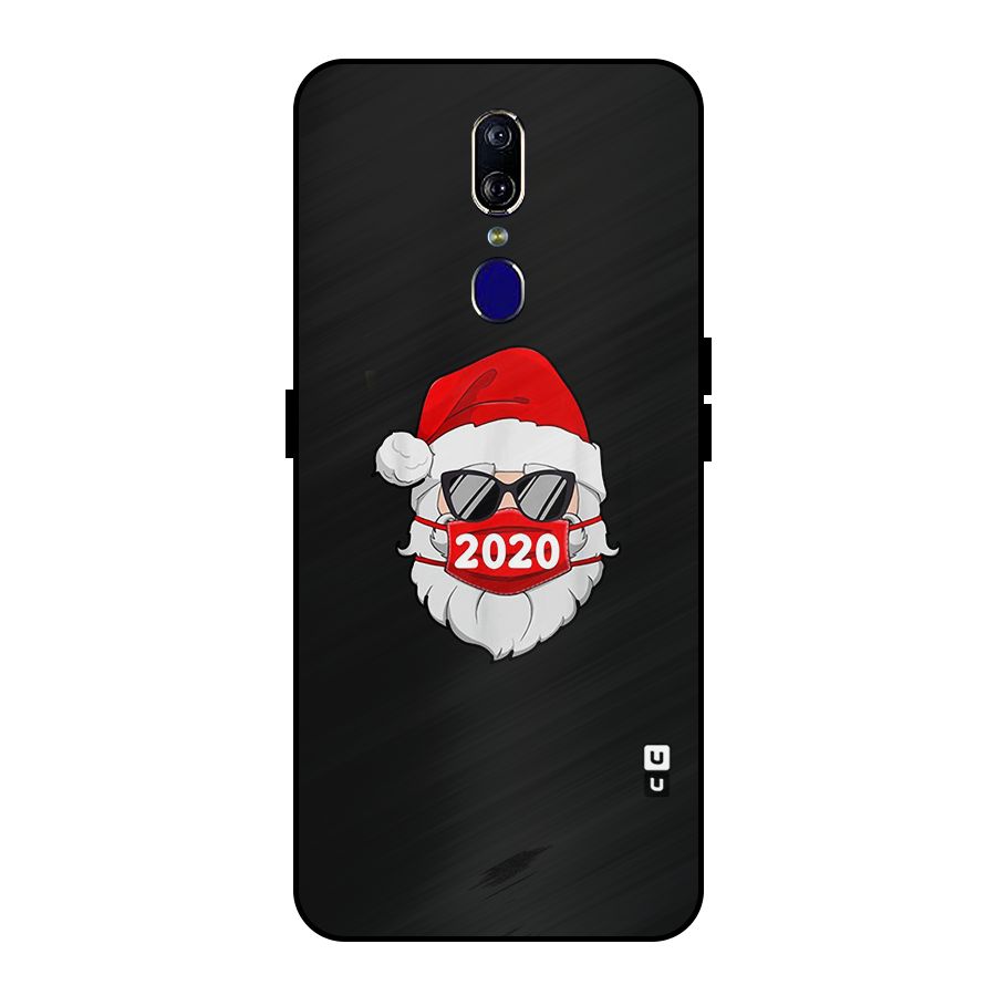 Santa 2020 Metal Back Case for Oppo F11