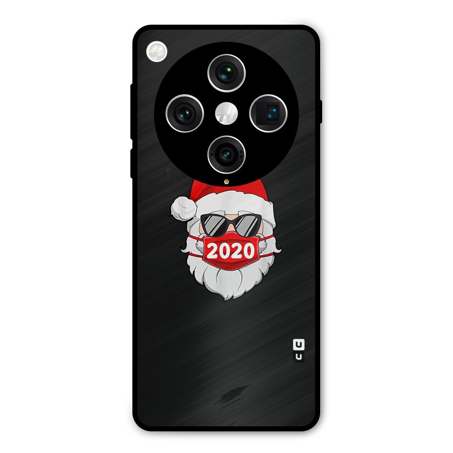 Santa 2020 Metal Back Case for Oppo Find X8 Pro