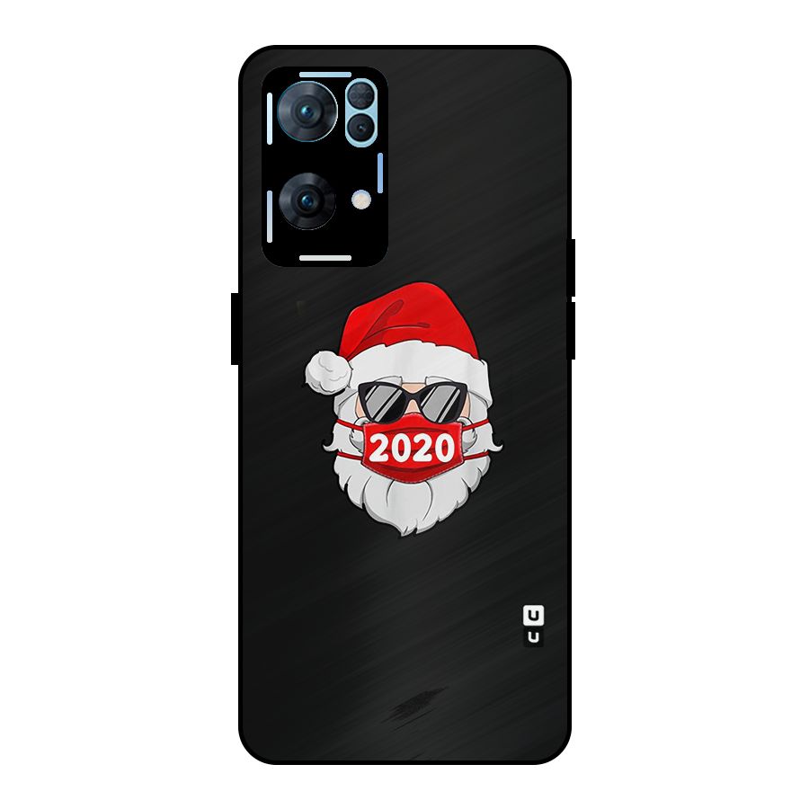 Santa 2020 Metal Back Case for Oppo Reno7 Pro 5G