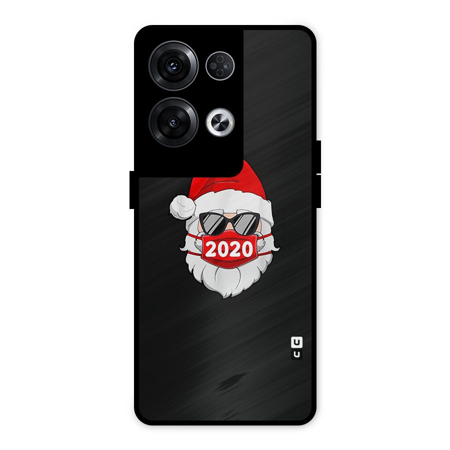 Santa 2020 Metal Back Case for Oppo Reno8 Pro 5G