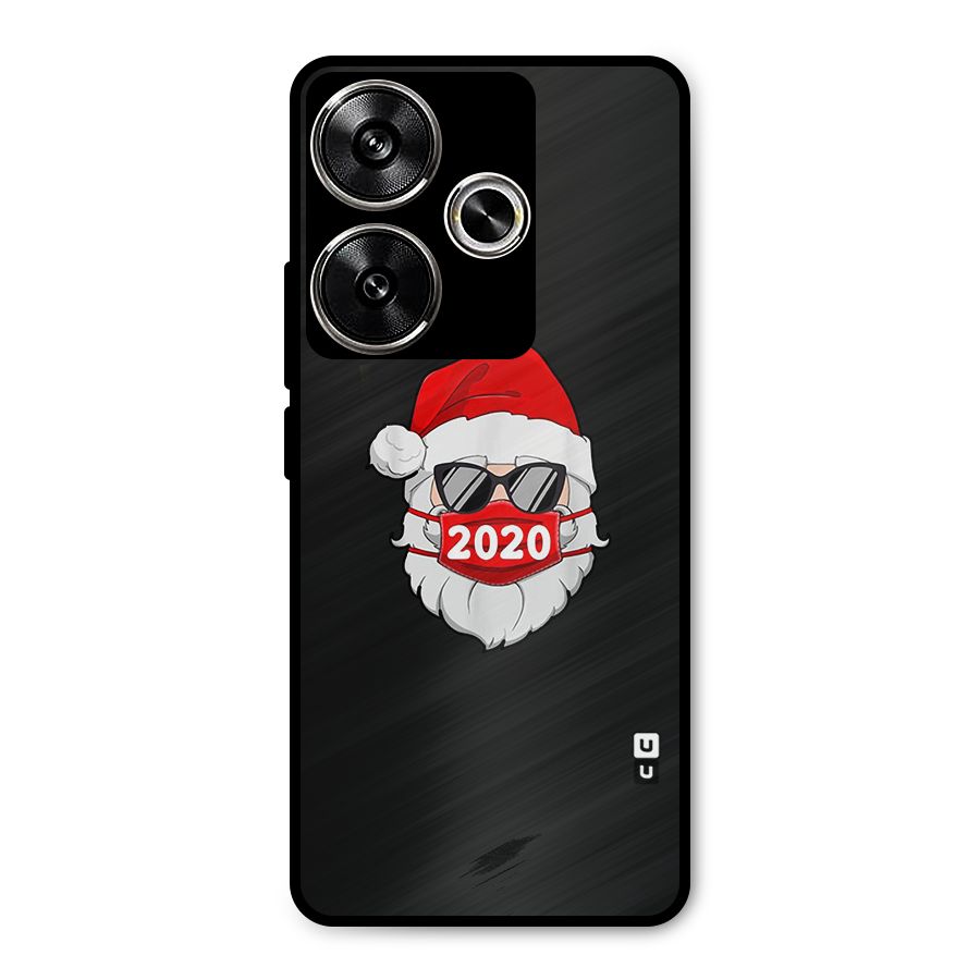 Santa 2020 Metal Back Case for Poco F6