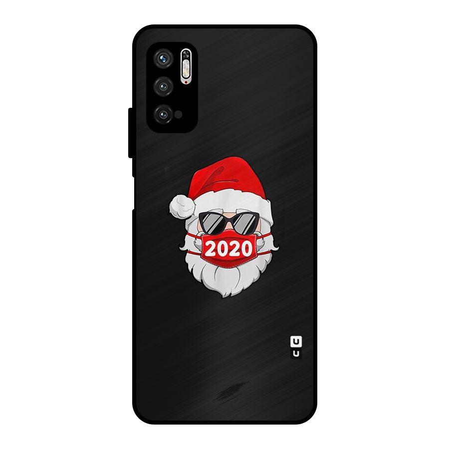 Santa 2020 Metal Back Case for Poco M3 Pro 5G